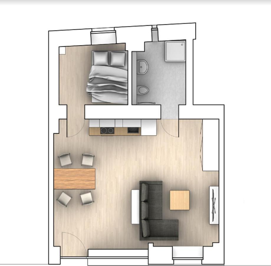 Neue 2-Zi-Apartment 15 Min Entfernung Zum Hbf Und Brandenburger Tor Berlin Bagian luar foto